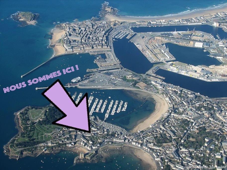 Appartement Frida - Plage 50M - Rue Gratuite Saint-Malo Eksteriør billede
